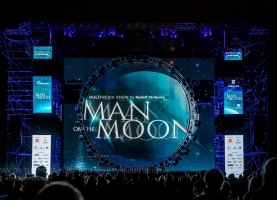 MAN ON THE MOON multimedia show by Rudolf Stritecky